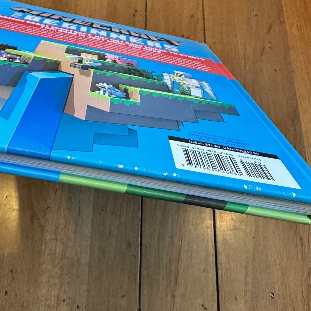 Minecraft For Beginners Hardcover Guide Book Published by Mojang in 2019 - Picture 10 of 16